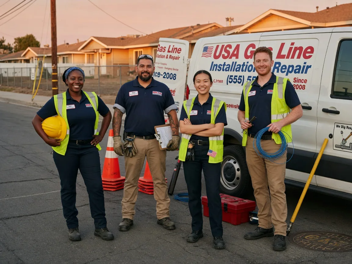 Gas Line Installation company in Hillsdale, PA